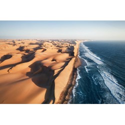 Tableau mural dunes et mer