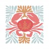 Tableau mural illustration crabe