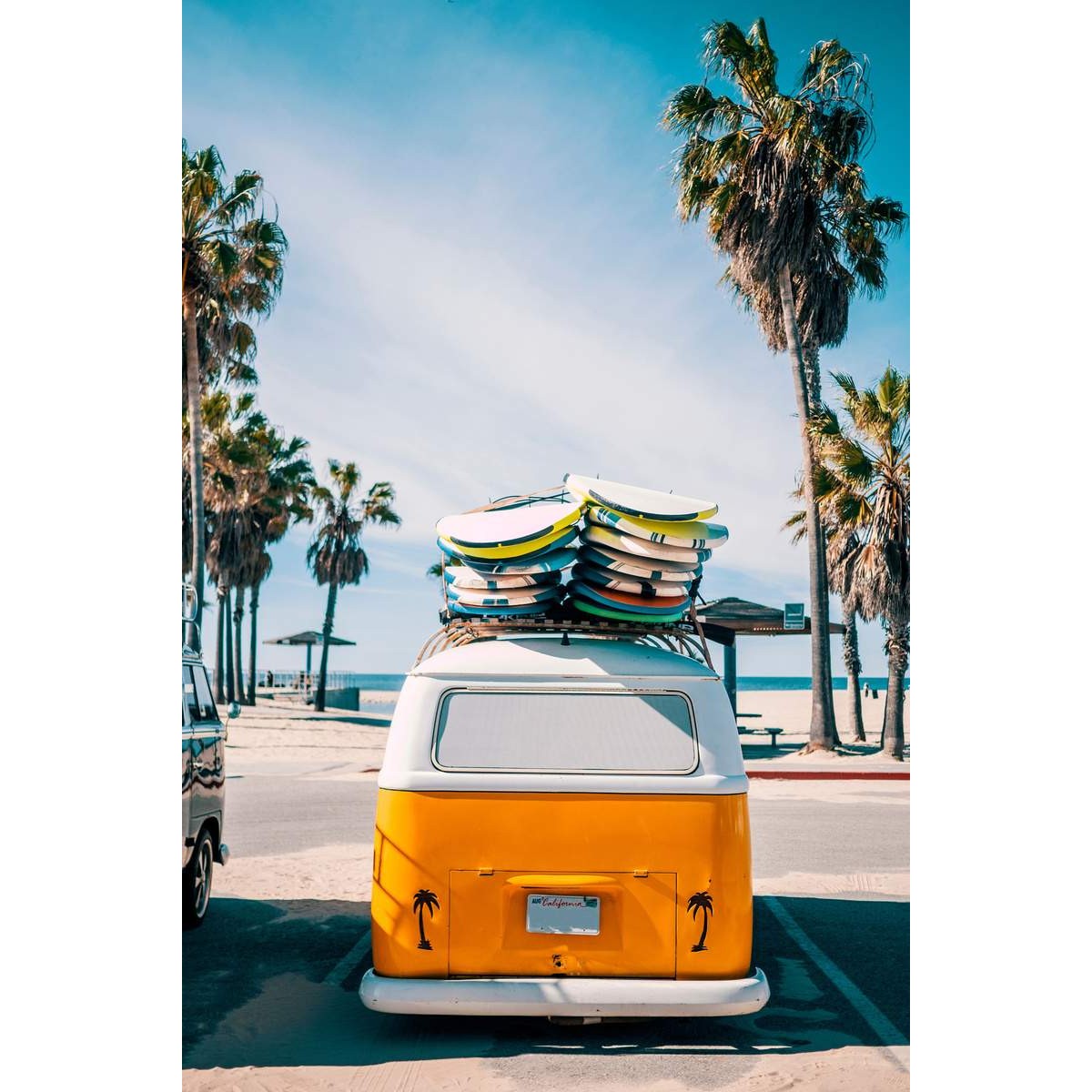 Tableau mural surf van Tableau mural surf van