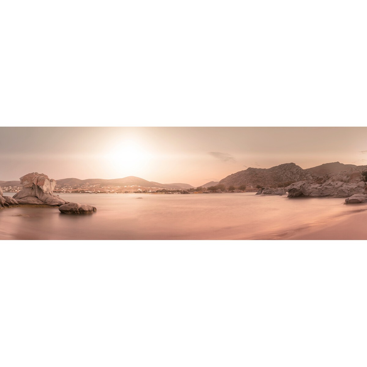 Tableau sur toile plage cotiere 30x97 cm | Photoexpression Tableau sur toile plage cotiere 30x97 cm | Photoexpression