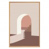 Tableau mural encadré escaliers 65x97 cm Tableau mural encadré escaliers 65x97 cm