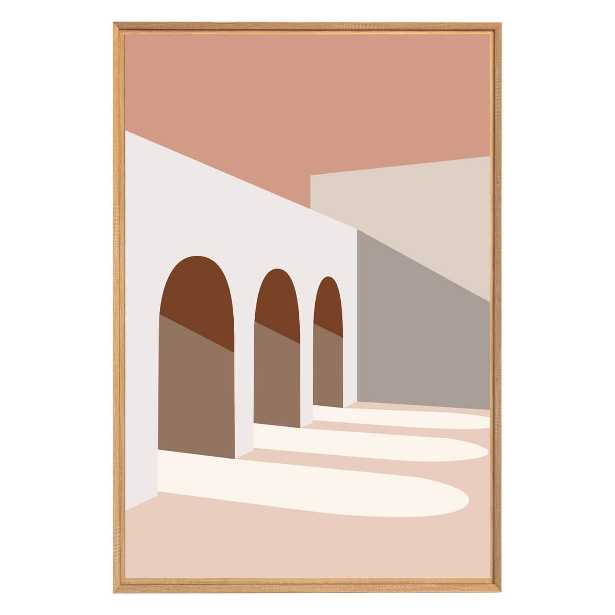 Tableau mural encadré architecture 65x97 cm Tableau mural encadré architecture 65x97 cm