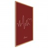 Tableau mural encadré battement amour 65x97 cm biais Tableau mural encadré battement amour 65x97 cm biais