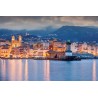 Tableau mural Bastia de nuit