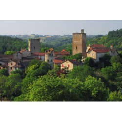 Tableau mural Cardaillac village