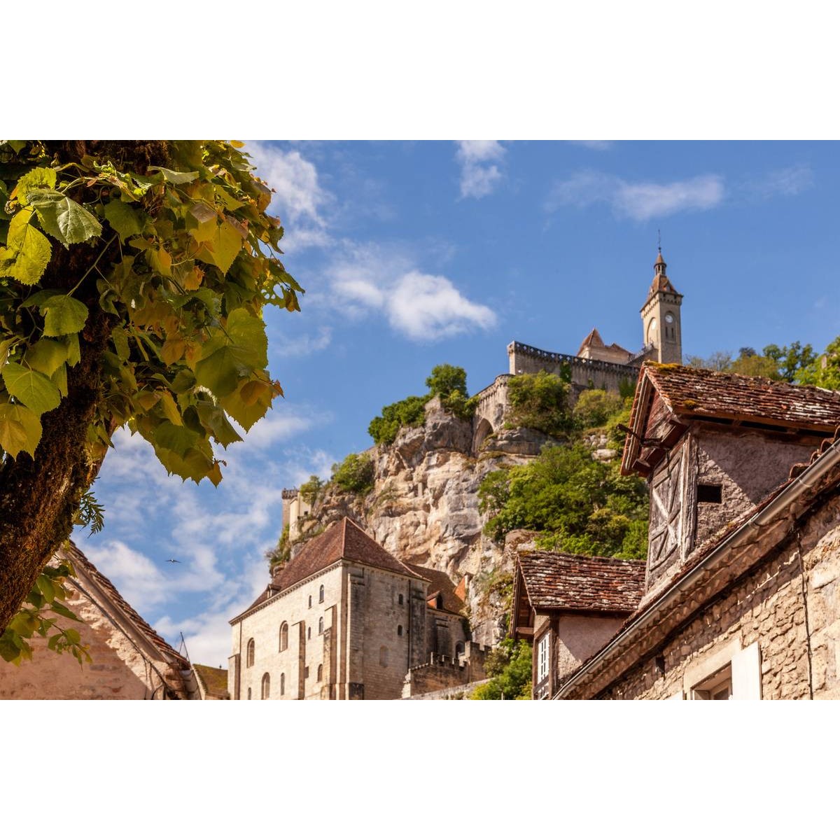 Tableau mural Rocamadour village