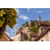 Tableau mural Rocamadour village