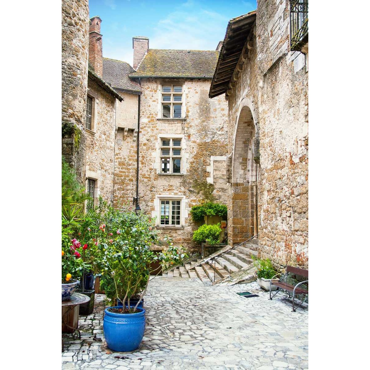 Tableau mural maisons Carennac