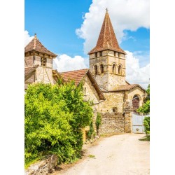 Tableau mural église Saint-Pierre de Carennac