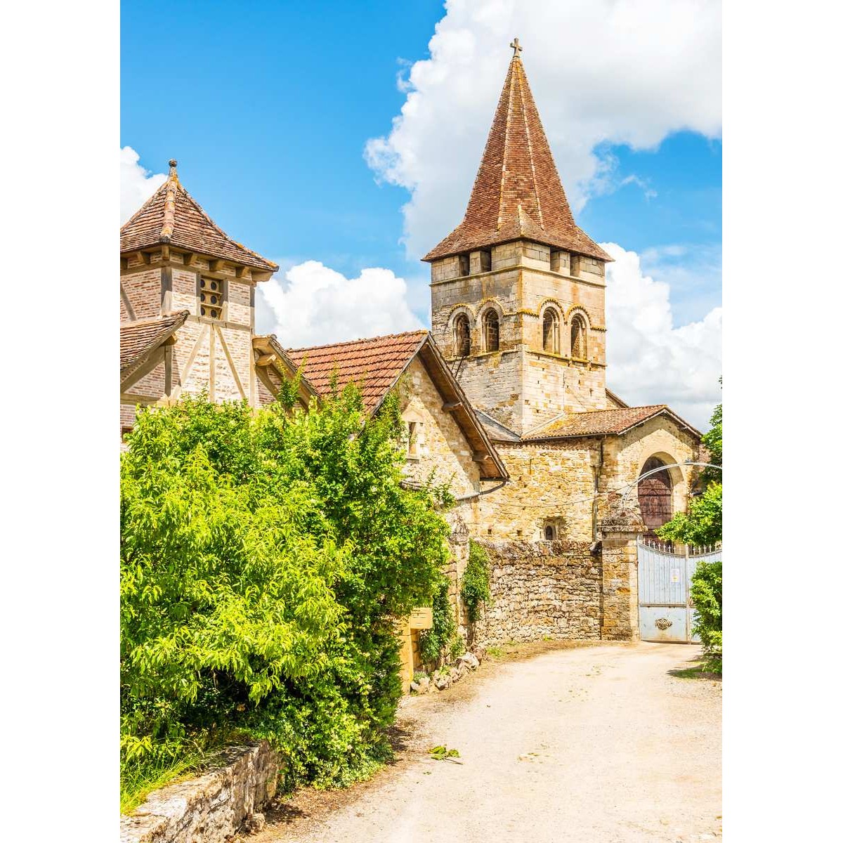 Tableau mural église Saint-Pierre de Carennac