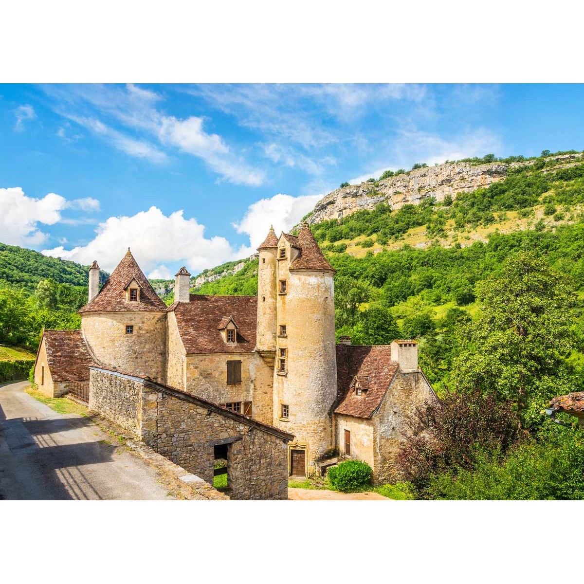 Tableau mural château Limargue