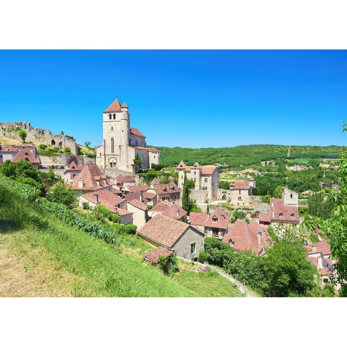 Tableau mural parc naturel des Causses du Quercy