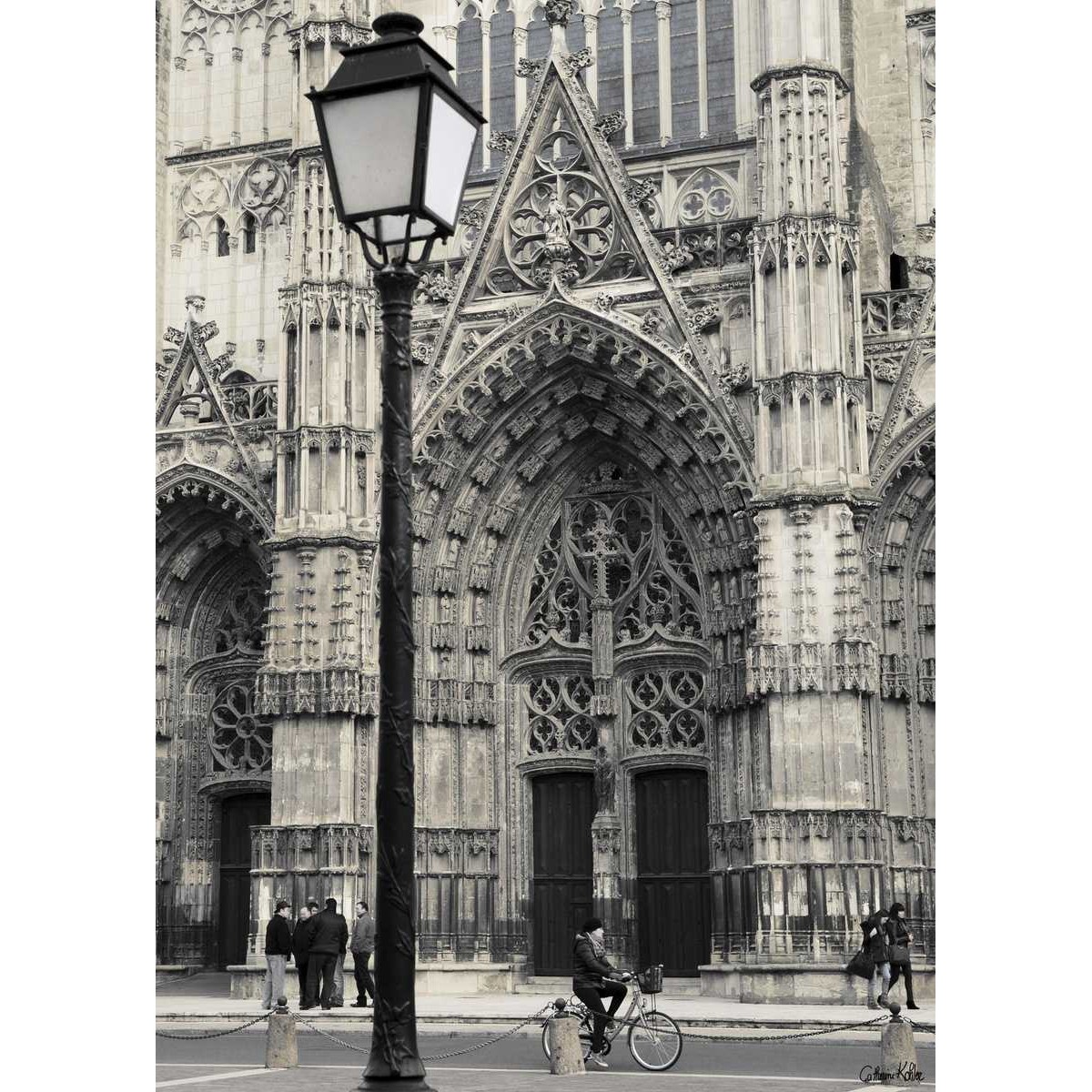 Tableau mural cathédrale Saint Gatien Tours Tableau mural cathédrale Saint Gatien Tours