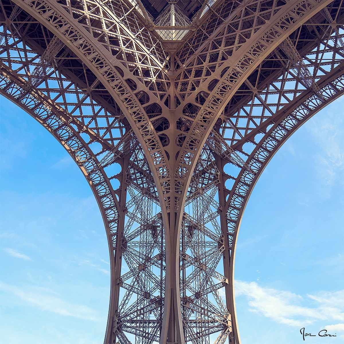 Tableau mural détails Tour Eiffel Tableau mural détails Tour Eiffel