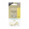 Sachet de 6 attaches triangulaires Sachet de 6 attaches triangulaires