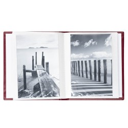 Album photo pochettes Symphonie bordeaux 36 photos 11,5x15 cm avec photos