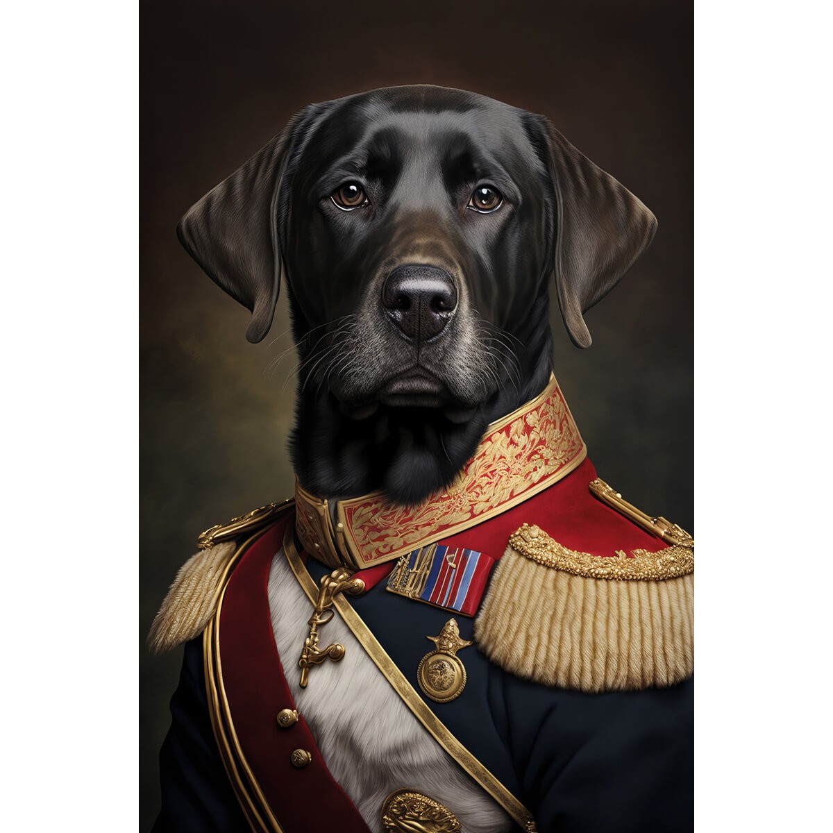 Tableau mural chien militaire | Photoexpression Tableau mural chien militaire | Photoexpression
