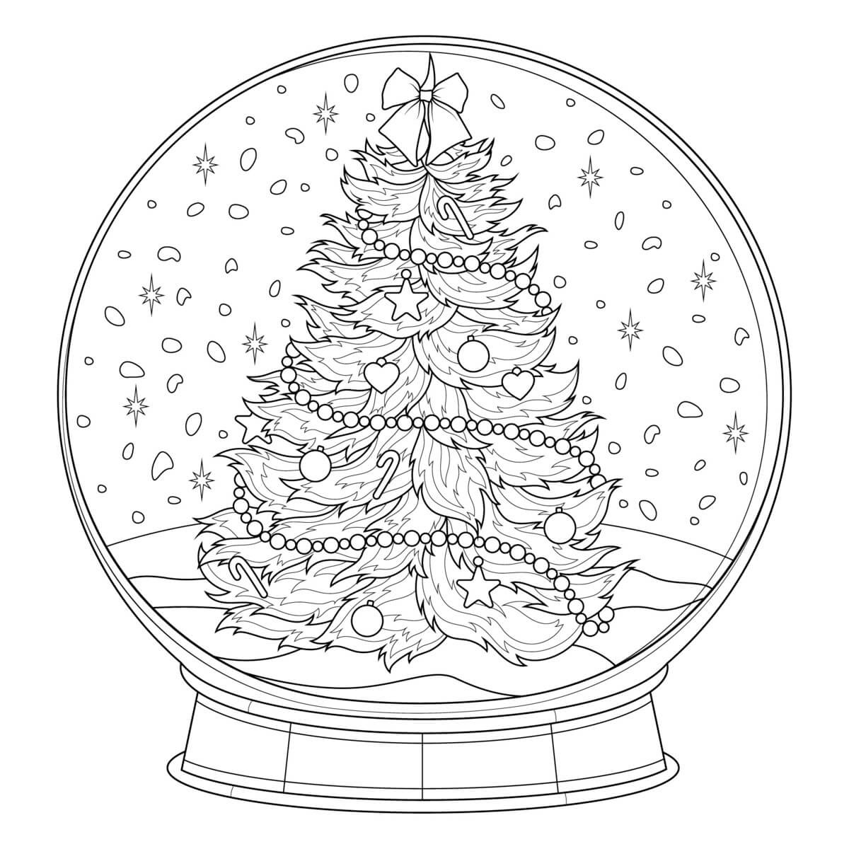Tableau sur toile à colorier sapin de Noël 30x30 cm Tableau sur toile à colorier sapin de Noël 30x30 cm