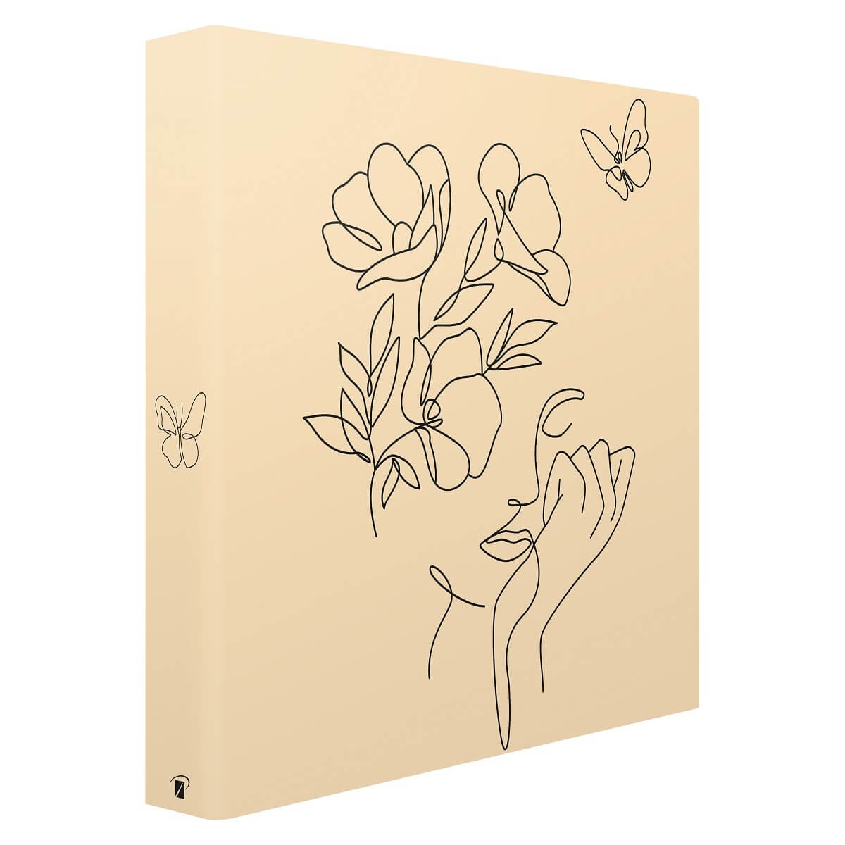 Album photos pochettes Élégante beige 200 photos 11,5x15 cm biais