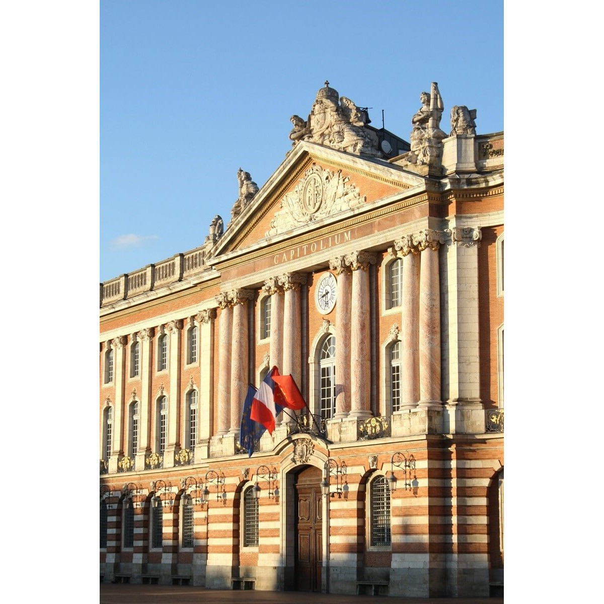 Tableau sur toile Capitole Toulouse 45x65 cm