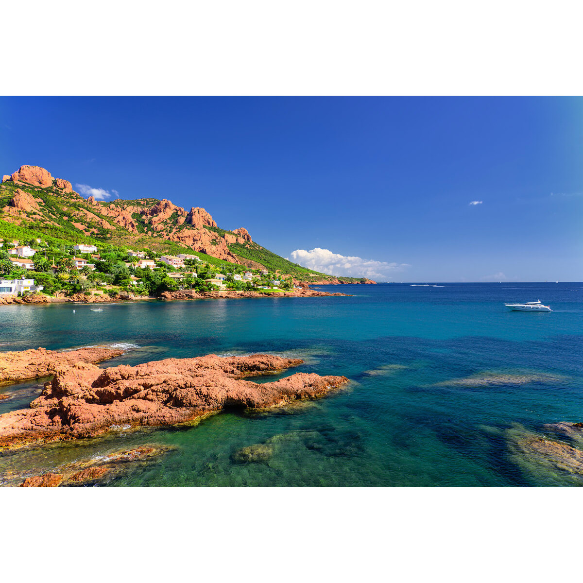 Tableau sur toile l'Esterel de jour 45x65 cm Tableau sur toile l'Esterel de jour 45x65 cm