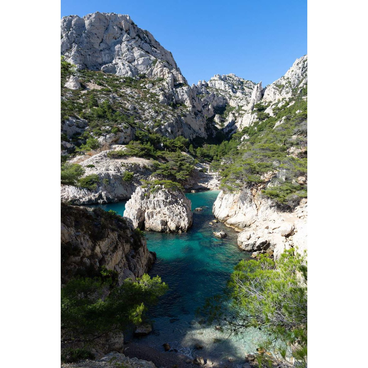 Tableau sur toile Marseille Sugiton 30x45 cm Tableau sur toile Marseille Sugiton 30x45 cm