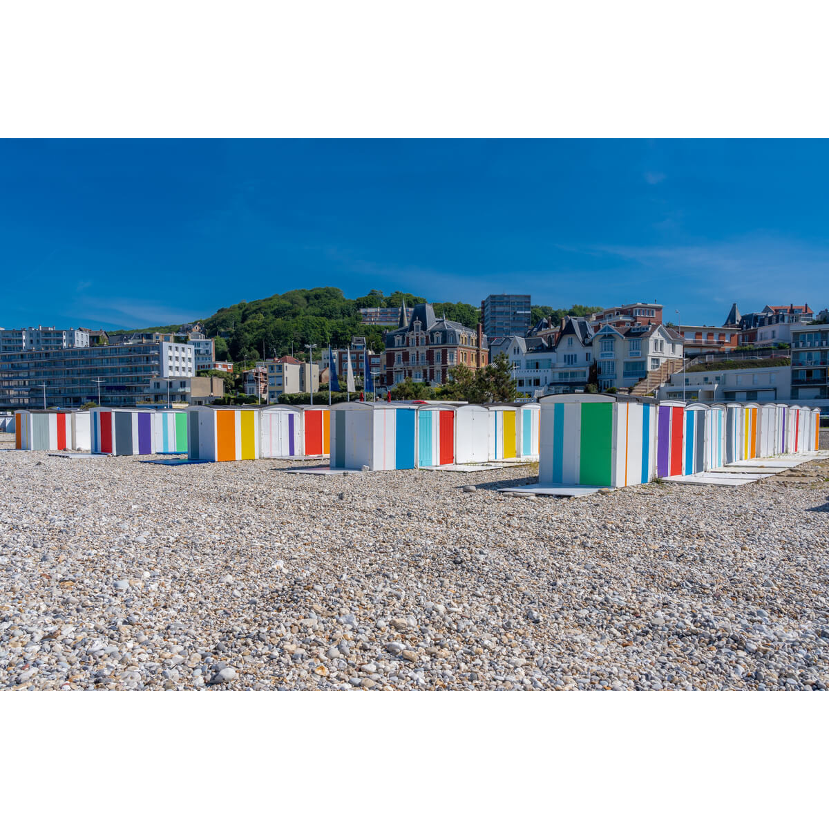 Tableau sur toile Plage du Havre 65x97 cm