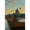 Tableau sur toile Pont-Saint-Pierre Toulouse 45x65 cm