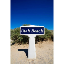 Tableau sur toile Utah Beach 45x65 cm