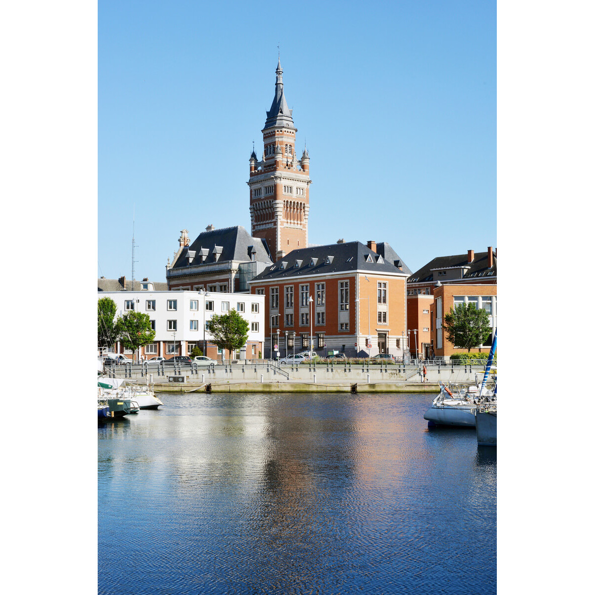 Tableau mural vue du port de Dunkerque 45x65 cm | Photoexpression Tableau mural vue du port de Dunkerque 45x65 cm | Photoexpression