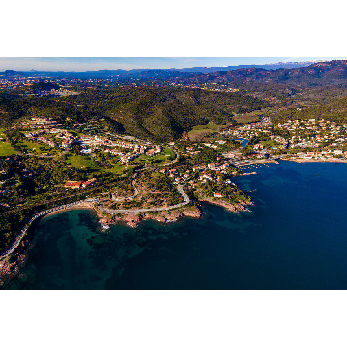 Tableau sur toile Agay vue de haut | Photoexpression Tableau sur toile Agay vue de haut | Photoexpression