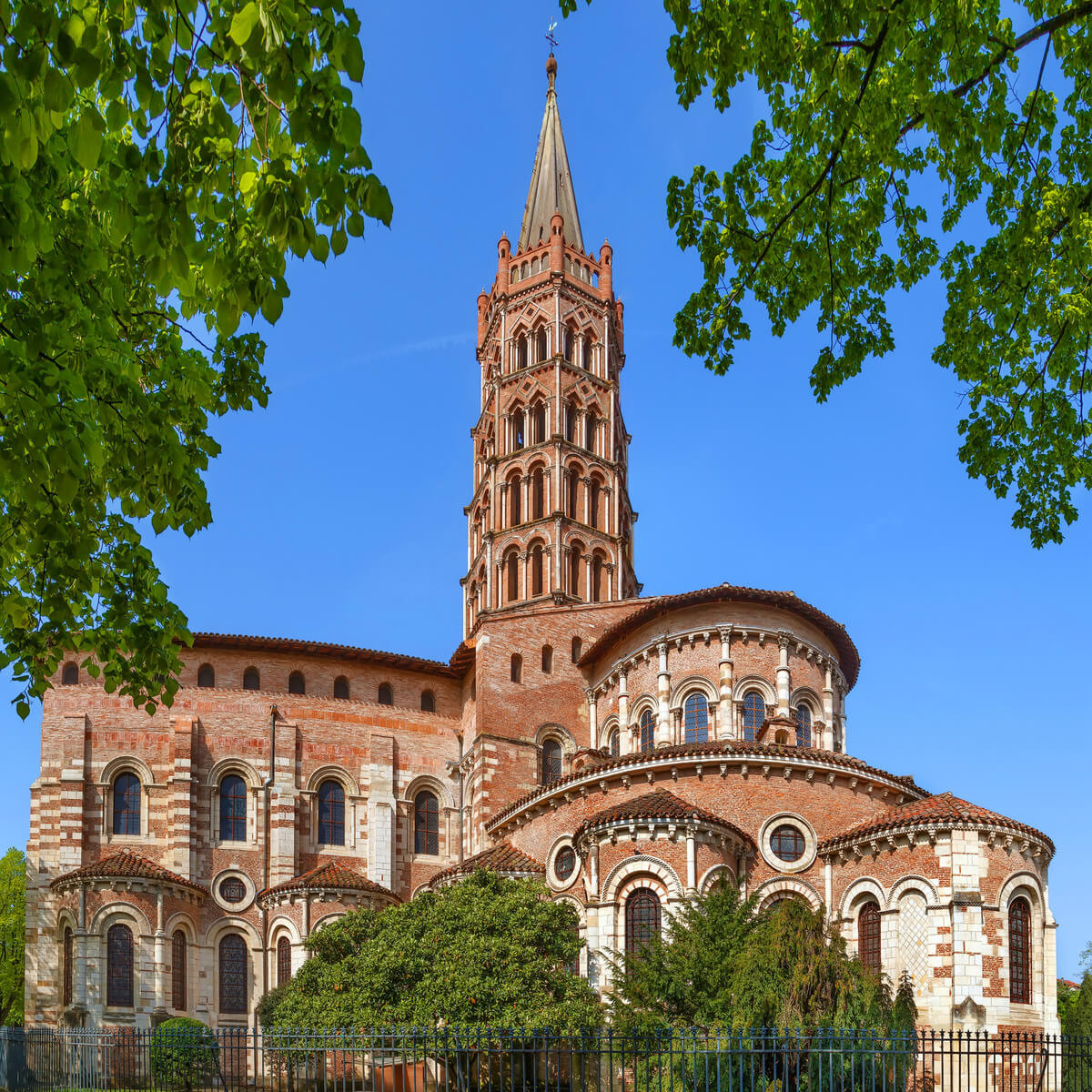 Tableau sur toile Basilique Saint-Sernin de Toulouse