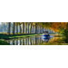 Tableau sur toile bateau sur la Garonne | Photoexpression