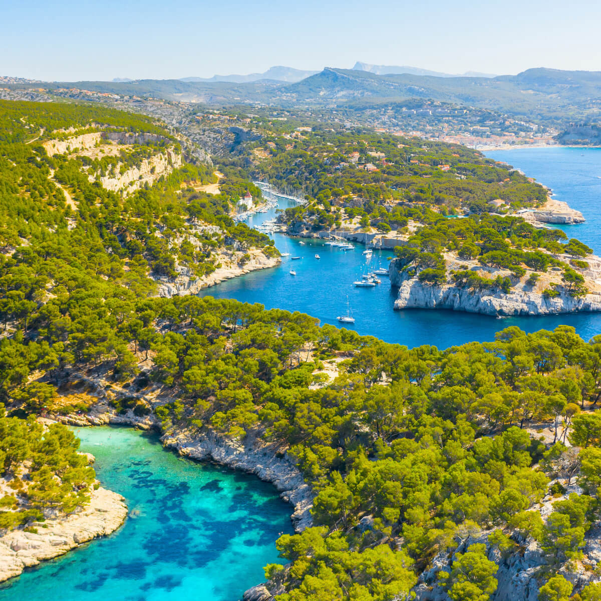 Tableau sur toile Cassis vue de haut | Photoexpression Tableau sur toile Cassis vue de haut | Photoexpression