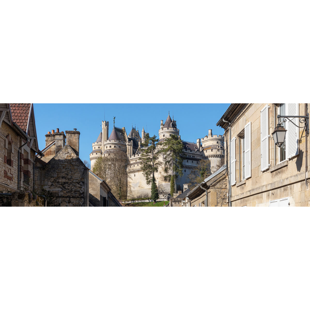 Tableau sur toile château de Pierrefonds Compiègne