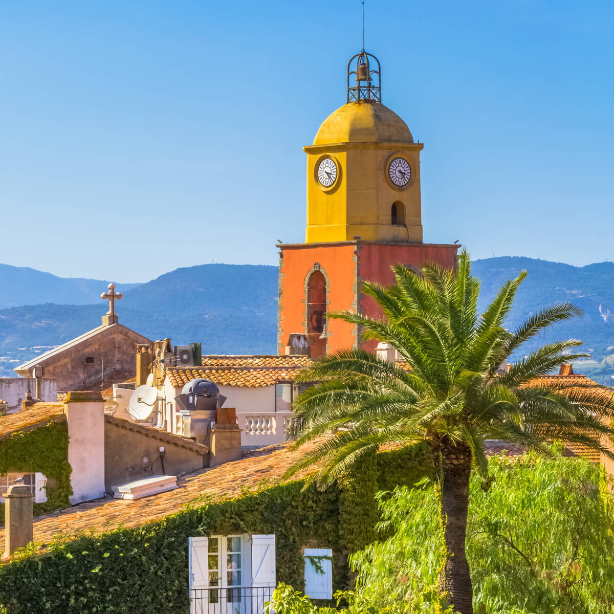 Tableau sur toile Notre-Dame-de-l'Assomption de Saint-Tropez