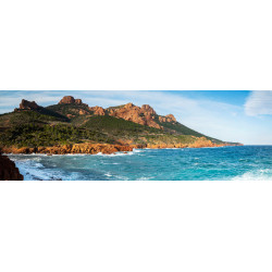 Tableau sur toile panorama Esterel