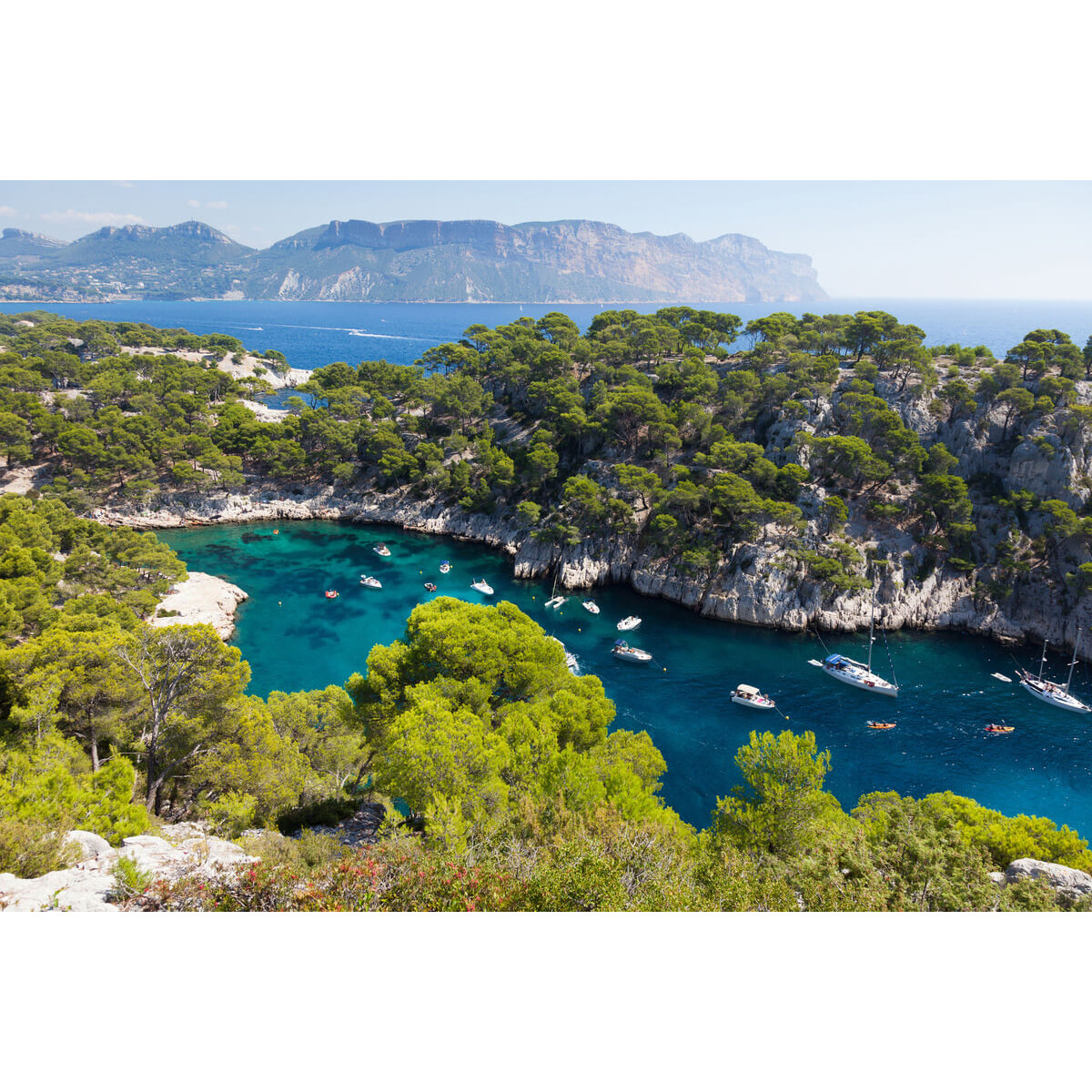 Tableau sur toile paysage de Cassis Tableau sur toile paysage de Cassis