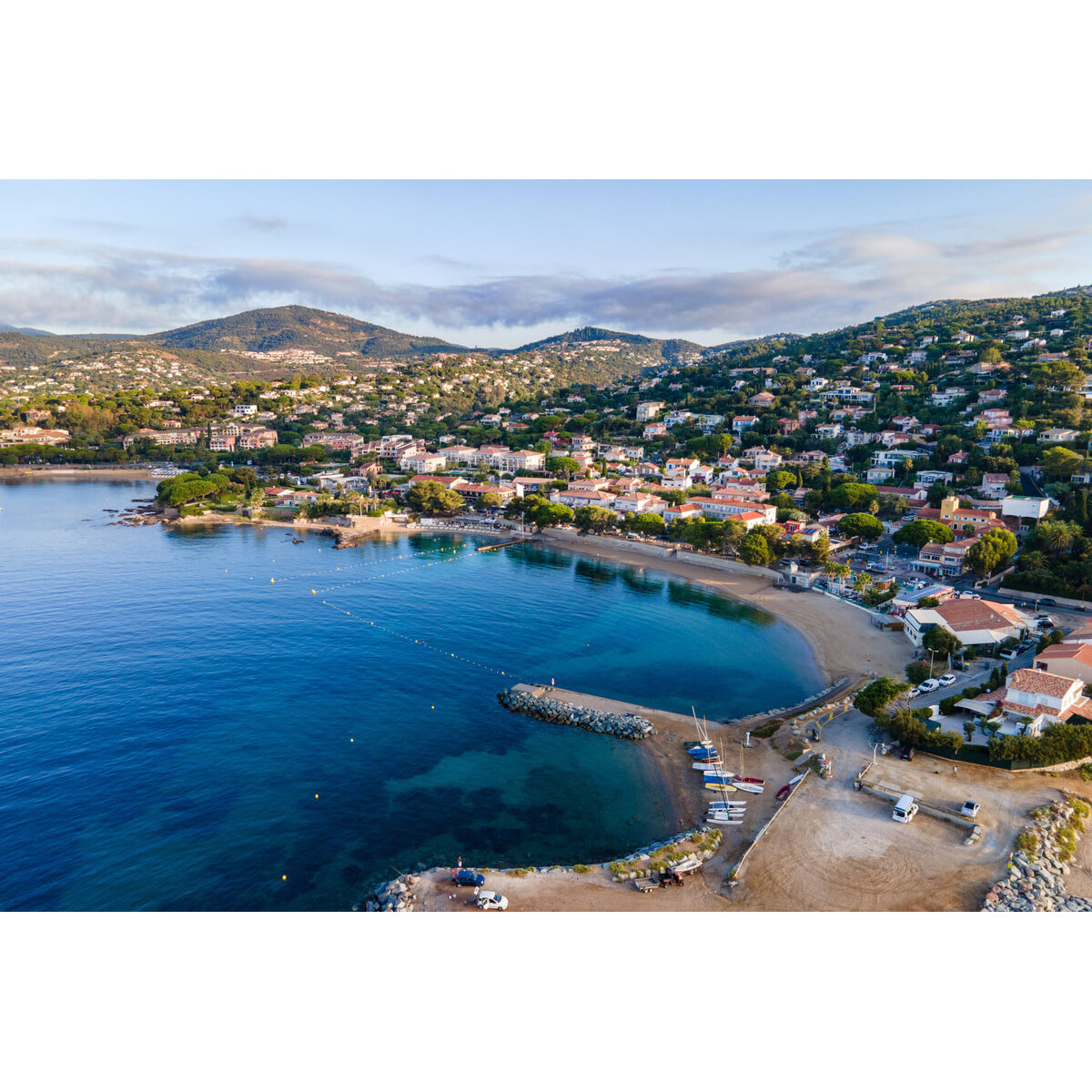 Tableau sur toile plage des Issambres Tableau sur toile plage des Issambres