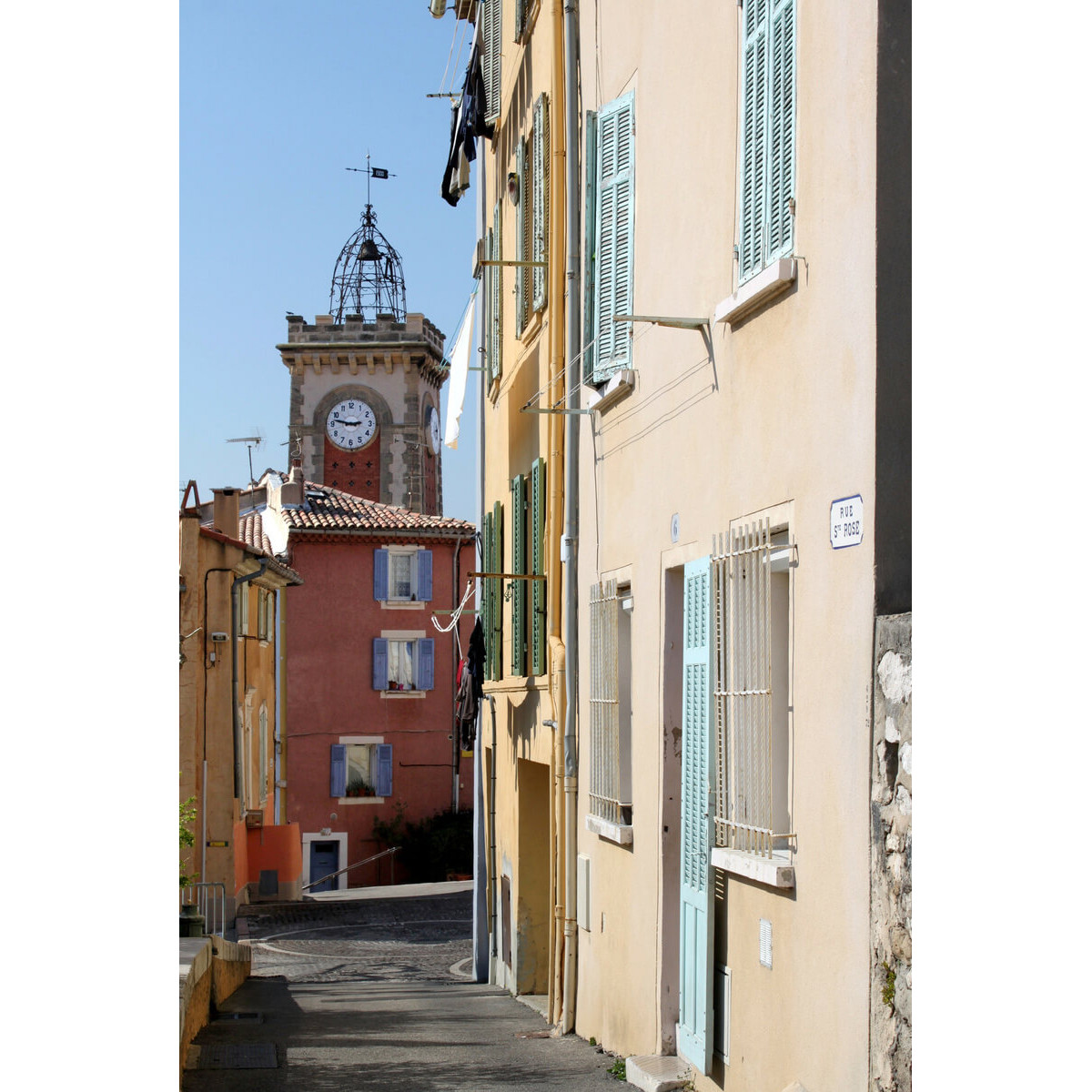 Tableau sur toile ruelle d'Aubagne