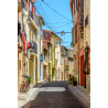 Tableau sur toile ruelle Occitane