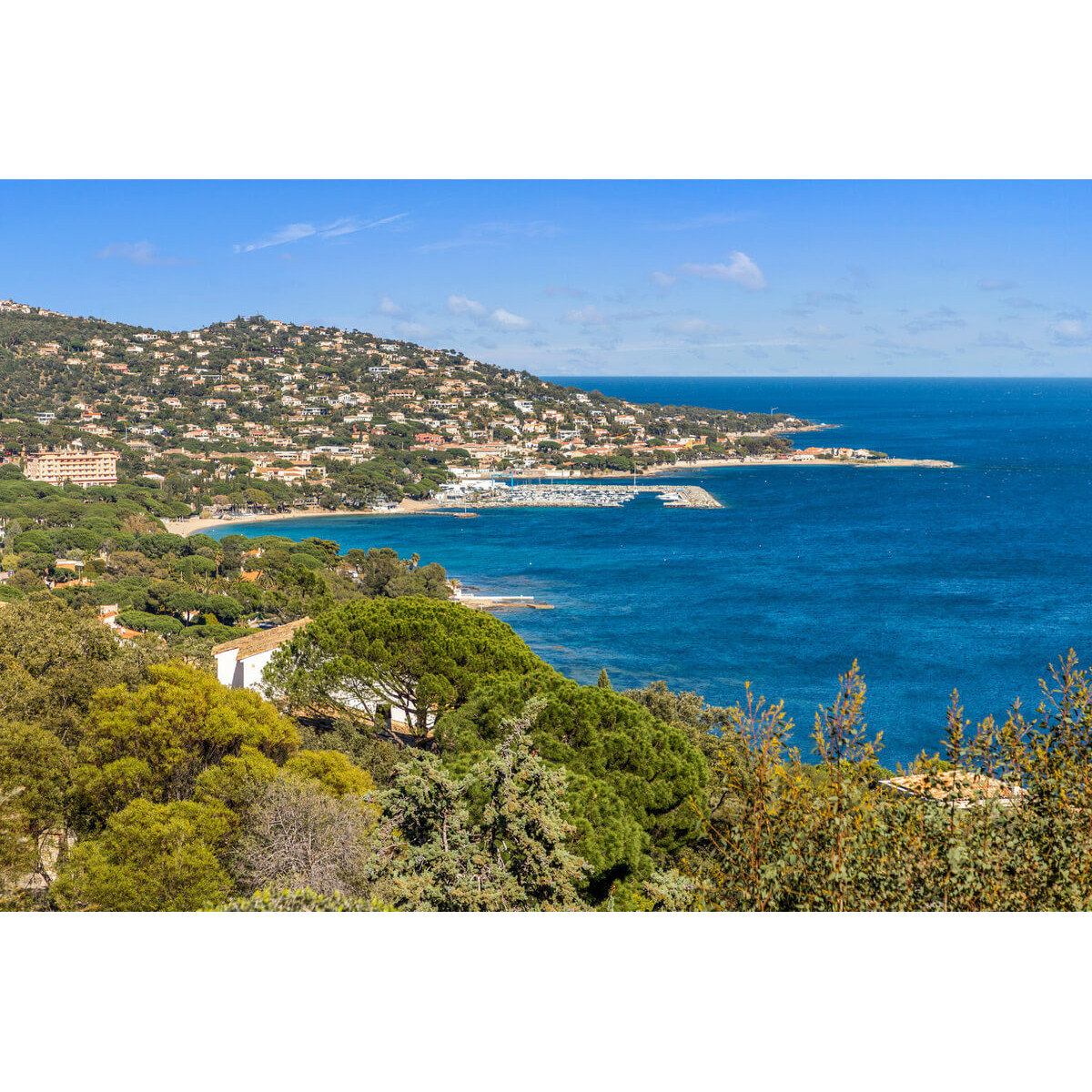 Tableau sur toile vue des Issambres Tableau sur toile vue des Issambres