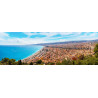 Tableau sur toile vue panoramique de Nice