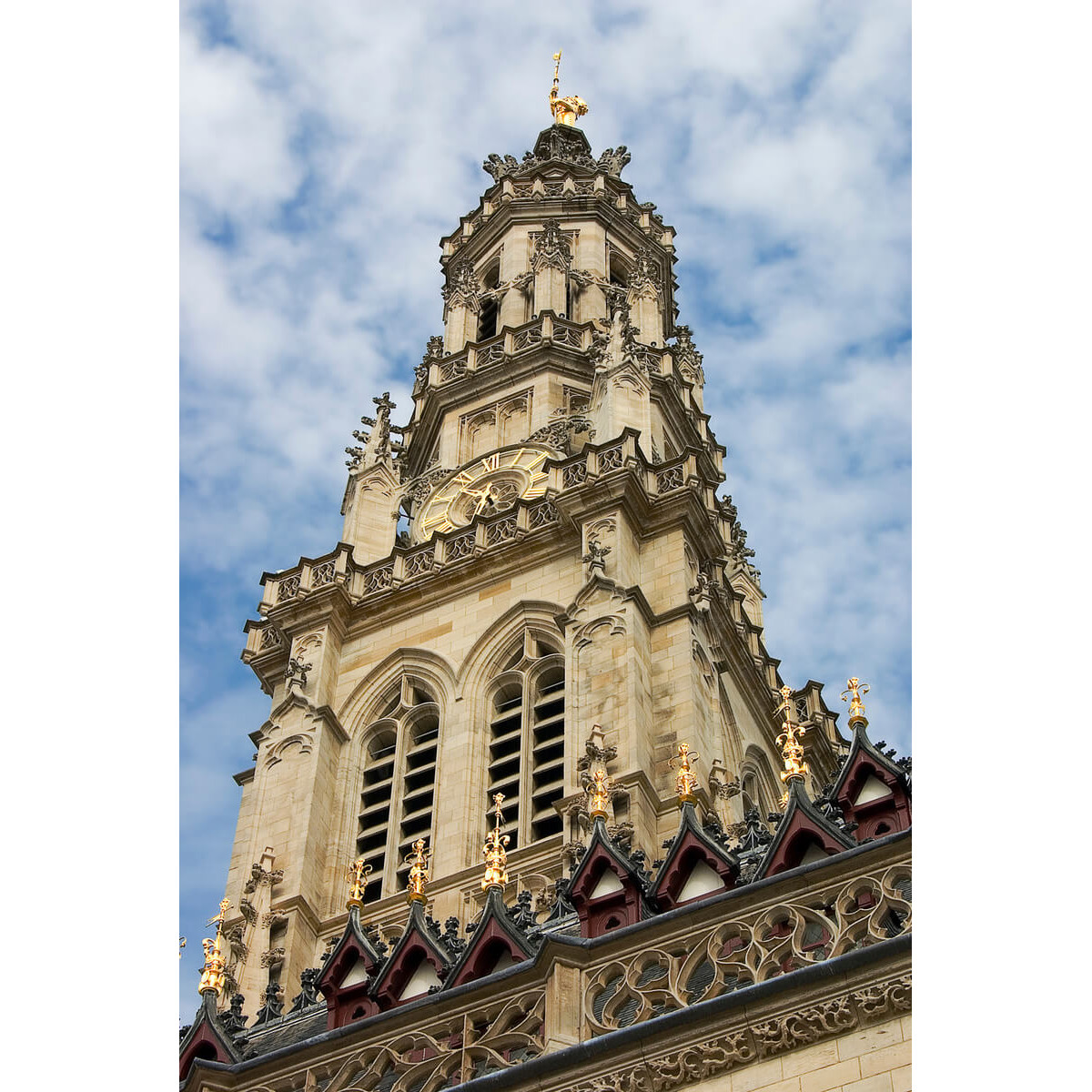 Tableau mural pied du Beffroi d’Arras