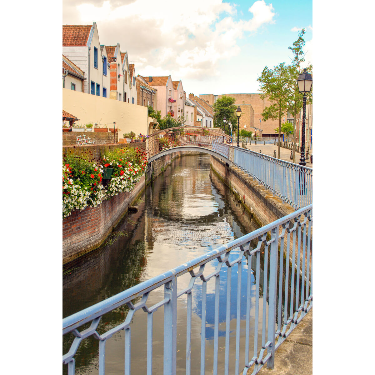 Tableau mural canal de la Somme