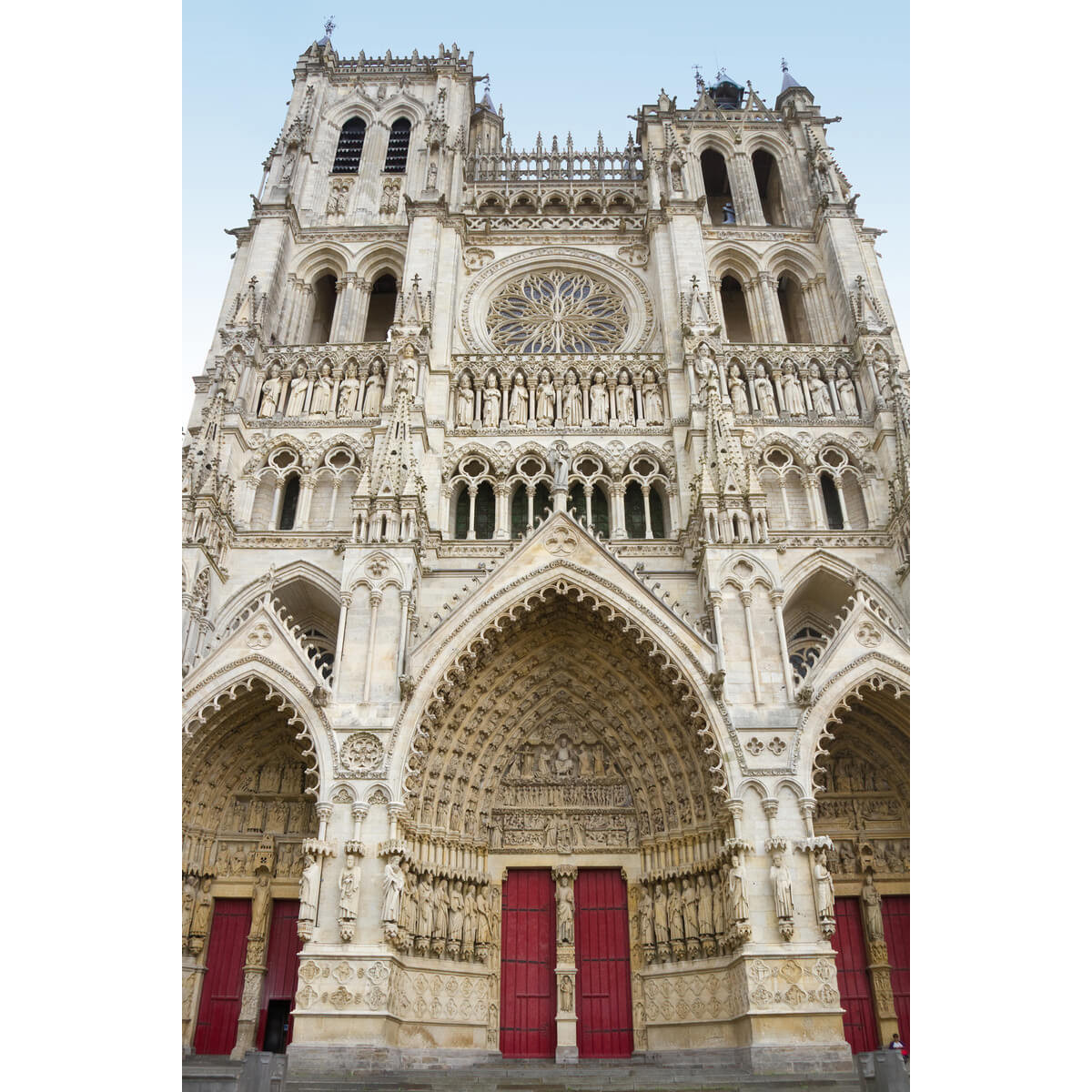 Tableau mural cathédrale Notre-Dame d'Amiens