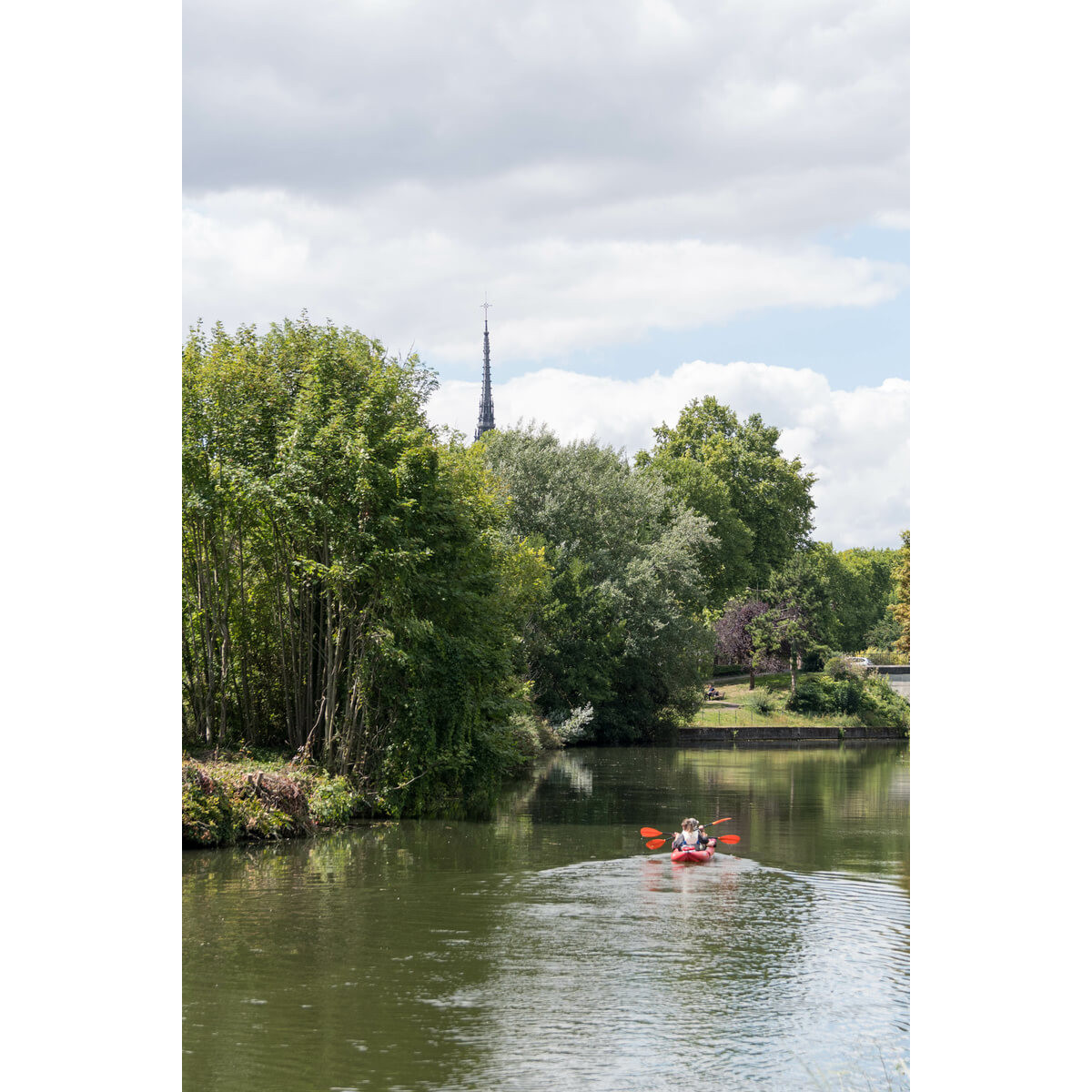 Tableau mural hortillonnages d’Amiens