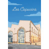 Tableau mural illustration les Capucins Brest Tableau mural illustration les Capucins Brest