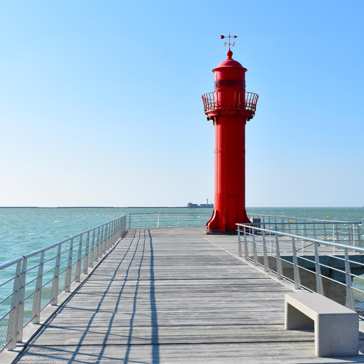 Tableau mural phare Boulogne-sur-Mer