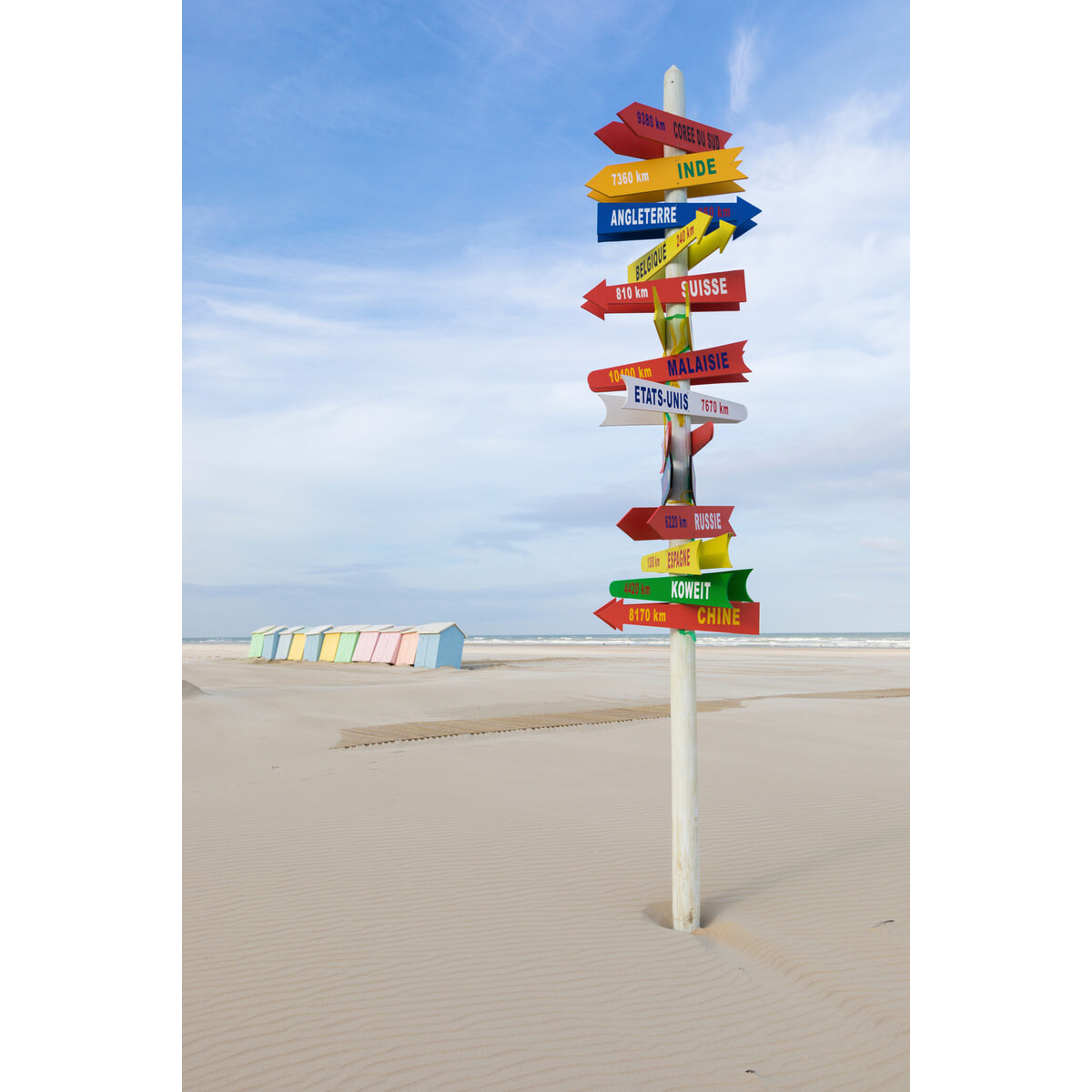 Tableau mural panneaux plage Friville-Escarbotin Tableau mural panneaux plage Friville-Escarbotin